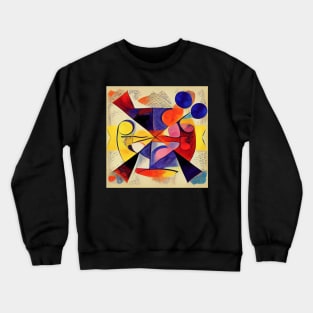 Illustrations inspired by Wassily Kandinsky Crewneck Sweatshirt